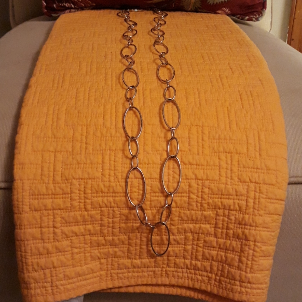 Chain-Chain-Chain Necklace View 3
